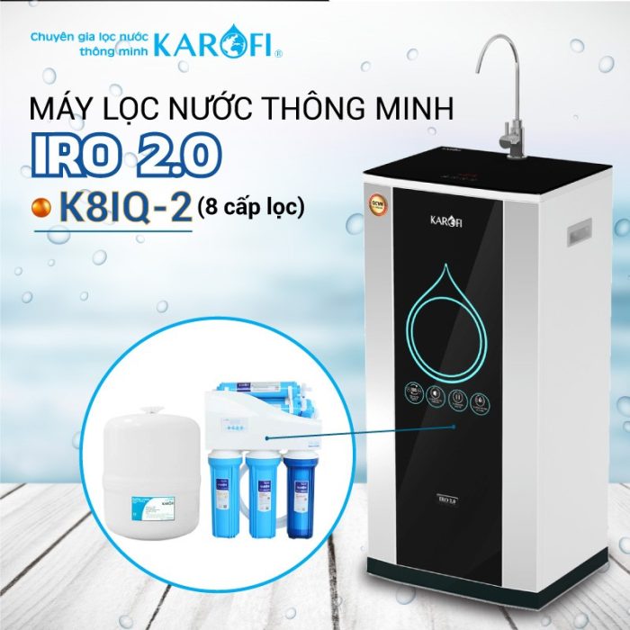 Máy Lọc Nước Karofi Optimus KF247 -s128, 8 cấp lọc